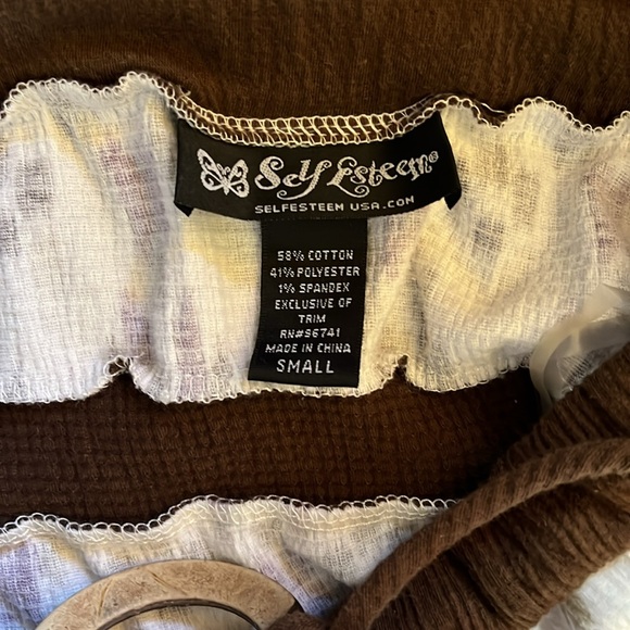 Self Esteem halter top size small - Picture 6 of 6